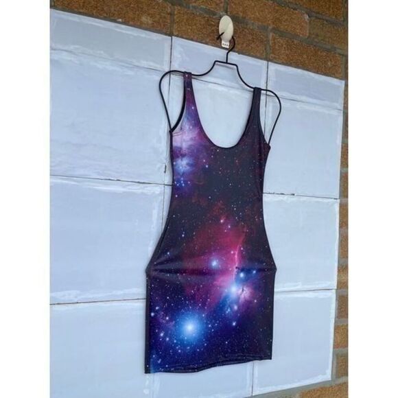 BlackMilk Purple Galaxy Minidress XS - Picture 6 of 9